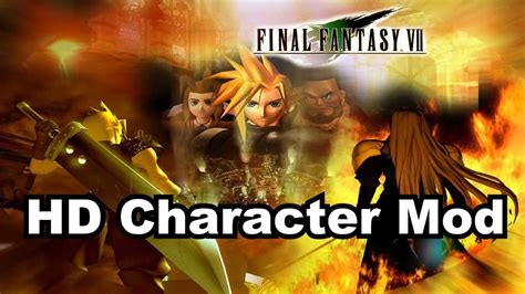 Final Fantasy Vii 2012 Remakesteam Hd Character Model Mod Youtube