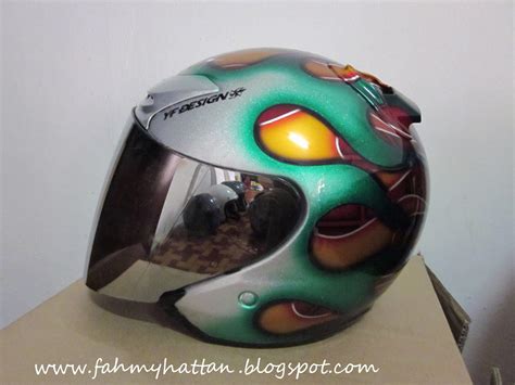 Given goods (helmet + bag + box + helmet visor two pieces). Fahmy Hattan.Rare: SHOEI JForce II YF Design
