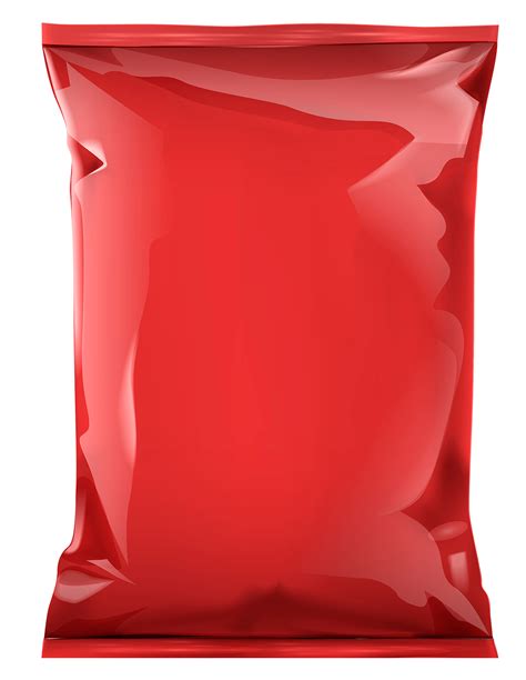 Chip Bag Template Png