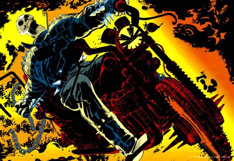 Ghost Rider Comic Wallpapers Wallpaper Cave