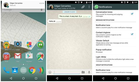 Whatsapp Finally Plays Nice With Android 50 Lollipops Priority