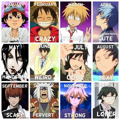 Anime Characters Birthday In September Escolavienense