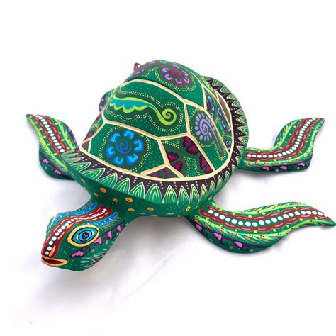 Orlando Mandarin And Magdalena Santiago Sea Turtle Mexican Art