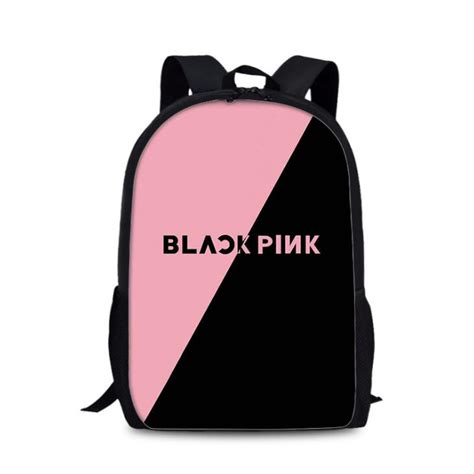 Blackpink Backpack Casual School Bags For Teenage Jisoojennierose