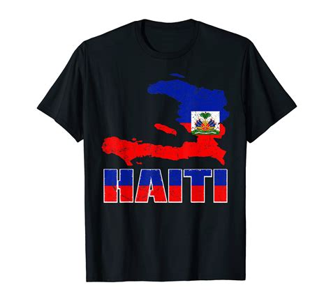 Vintage Haitian Flag I Love Haiti T Shirt Women Men Kids Anz Anztshirt