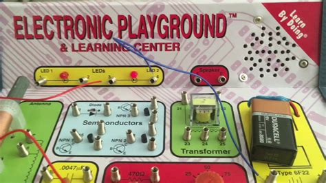Electronic Playground And Learning Center Experiment 2 Youtube