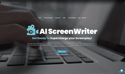 Streamline Your Screenwriting With Aiscreenwriter Get Ai Insights Today