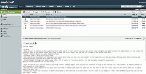 An Introduction To The Horde Webmail Client Hostandstore