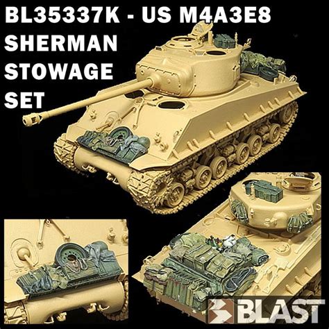 Bl35337k Us M4a3e8 Sherman Stowage Set