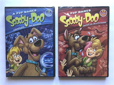 a pup named scooby doo complete cartoon tv series seasons 1 2 3 4 dvd set s new ebay