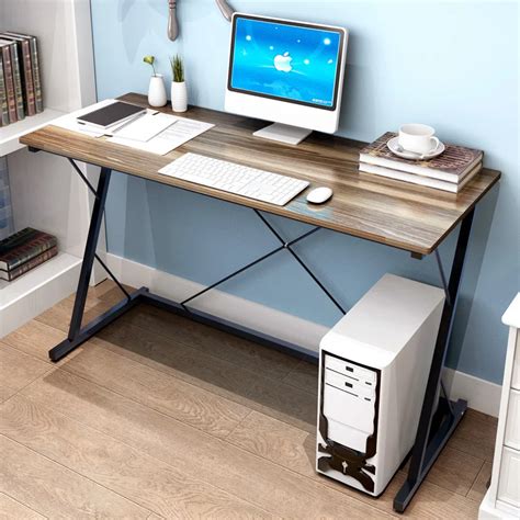 Desktop Table Black Computer Desk Home Office Table Pc Furniture Work