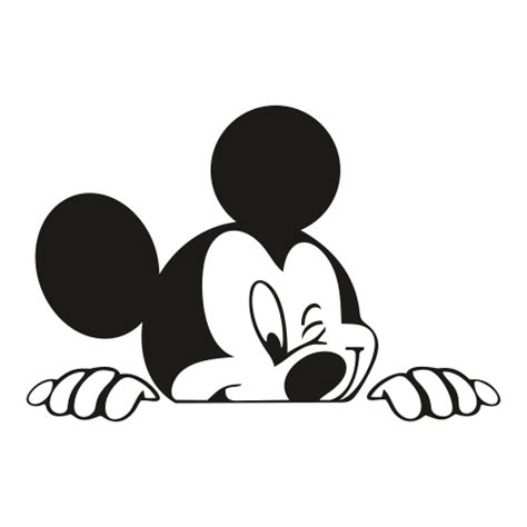 Buy Mickey Mouse Peeking Svg Png Online In Usa