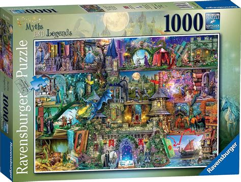 Ravensburger Puzzle 1000 Pièces Mythes Et Légendes Amazonde Spielzeug