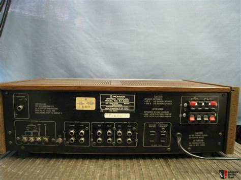 Pioneer Am Fm Stereo Receiver Sx 3600 Vintage Photo 712393 Us