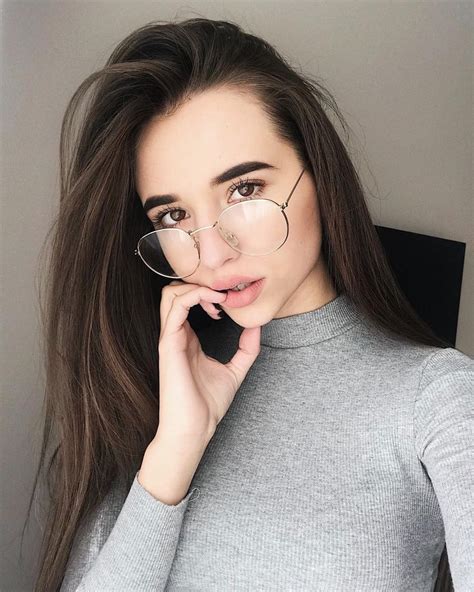 Vogue Glasses Instagram Posts Pretty Girl Hamar Fashion Eyewear Moda