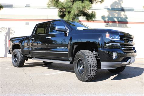 A 2017 Chevy Silverado 1500 Gets A Lift From Cst