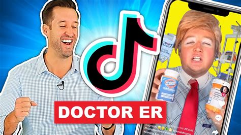 Er Doctor Reacts To Funny Medical Tiktok Videos Youtube