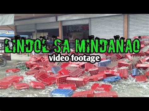 Lindol Sa Mindanao Video Footage December Youtube