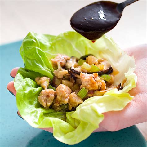 Chinese Chicken Lettuce Wraps Recipe Cook S Illustrated