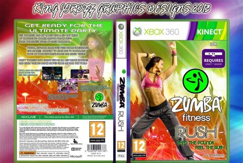 Zumba Fitness Rush Xbox 360 Box Art Cover By Kingjordzzgraphics85