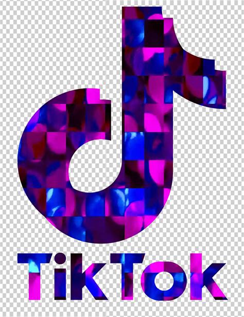 Neon Tiktok Logo Png