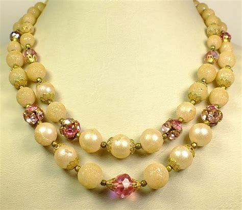 Gorgeous Vintage Beaded Necklace Features 18 Of Etsy