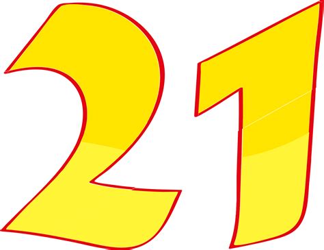 Free Number 21s Download Free Number 21s Png Images Free Cliparts On