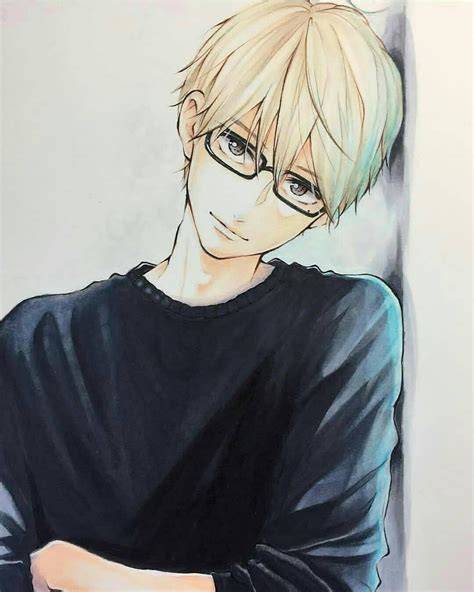 Anime Boy With Glasses Handsome Anime Boy Glasses