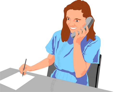 Clipart Telephone Desk Job Clipart Telephone Desk Job Transparent Free
