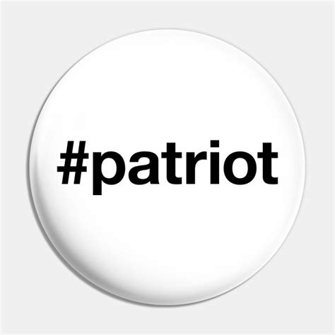 Patriot Patriot Pin Teepublic