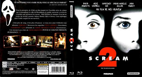 Jaquette Dvd De Scream 2 Blu Ray Cinéma Passion