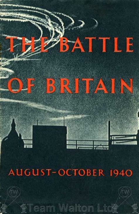 The Battle Of Britain An Air Ministry Account Of The Great Days From