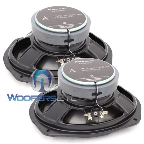 Pioneer Ts A6997s 6 X 9 750w 5 Way Super Tweeters Coaxial Speakers