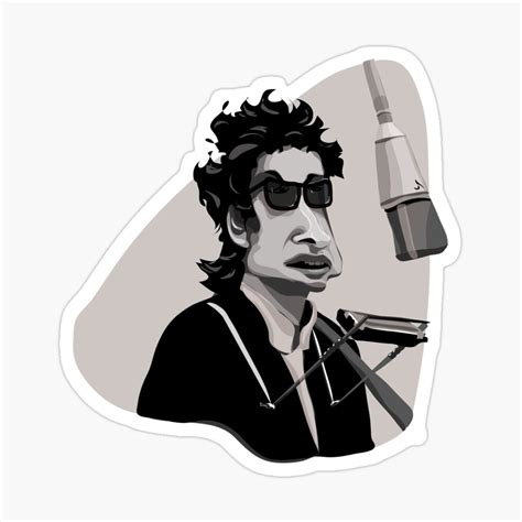 Bob Dylan Portrait Caricature Singer England Etsy