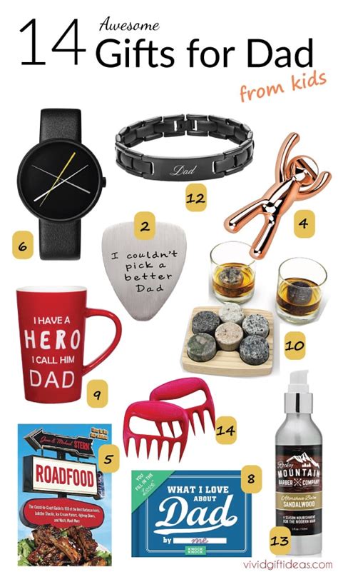 What are the best gifts for dads. 14 Best Father's Day Present Ideas from Kids - Vivid's