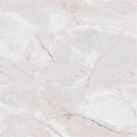 Norwall Concerto Collection Wf36311 Carrara Marble Wallpaper Pink Grey