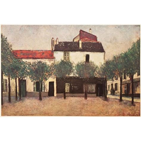 1947 After Maurice Utrillo Place De Montigny First Edition Parisian