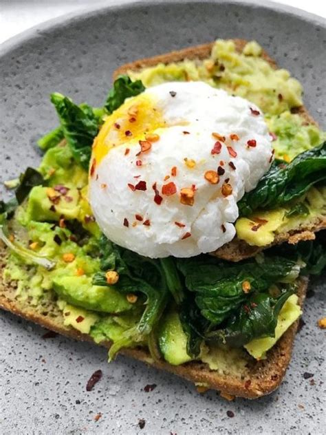 Poached Egg On Avocado Toast Olive The Best