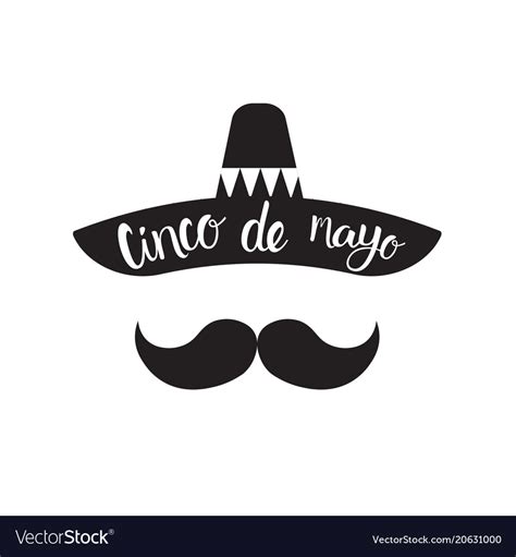 Diseño del sombrero, cinco de mayo méxico cultura turismo hito latino y fiesta tema ilustración vectorial. Sombrero Vector Silhouette Image - Free Vector And Clipart ...