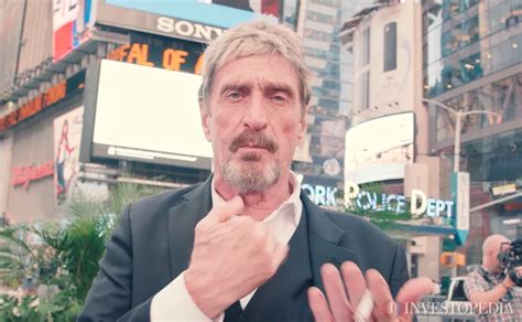 John Mcafee On Hiring Hackers And Mgt Capital Investments