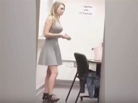this chick is now going viral for being the sexiest teacher in the world thanks to a 15 second