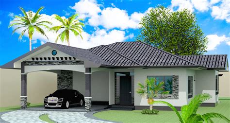 Model 2 2 Bedroom Bungalow Filipino American Design Negros Construction