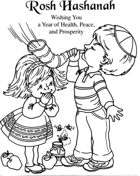 It's a great way to learn about jewish culture. 20 Free Printable Rosh Hashanah Coloring Pages