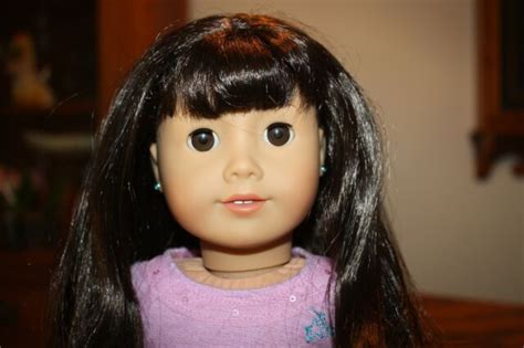 new american girl truly me 18 doll 16 lt skin brown eyes and hair pierced ears r ebay