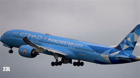 A6 Bnd Manchester City Fc Livery Etihad Airways Boeing 787 9 Dreamliner