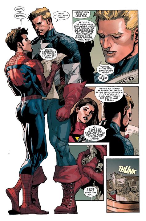 Would You Be Okay With Spider Man Being Gay Captain America Comic