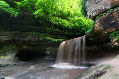 8 best starved rock waterfalls you have to see wapiti travel