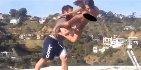 Instagram Playboy Dan Bilzerian Throws Porn Star Off His Roof Video Huffpost