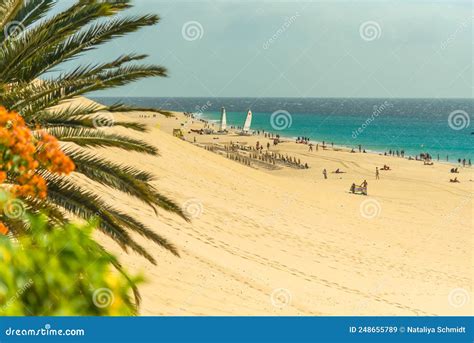 Beach In Morro Jable Las Palmas Spain Stock Image Image Of Tourist Resort