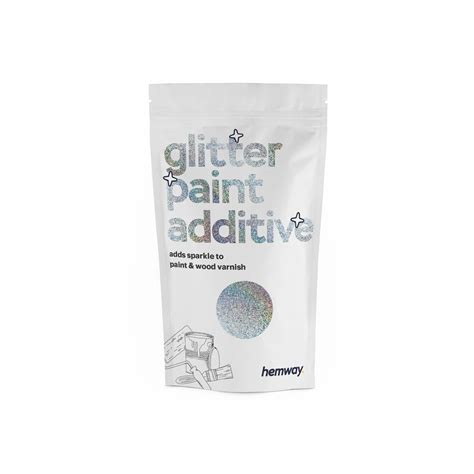 Hemway Glitter Paint Crystals Additive 100g For Emulsion Etsy
